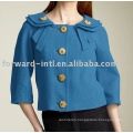 wool jacket with beautiful button